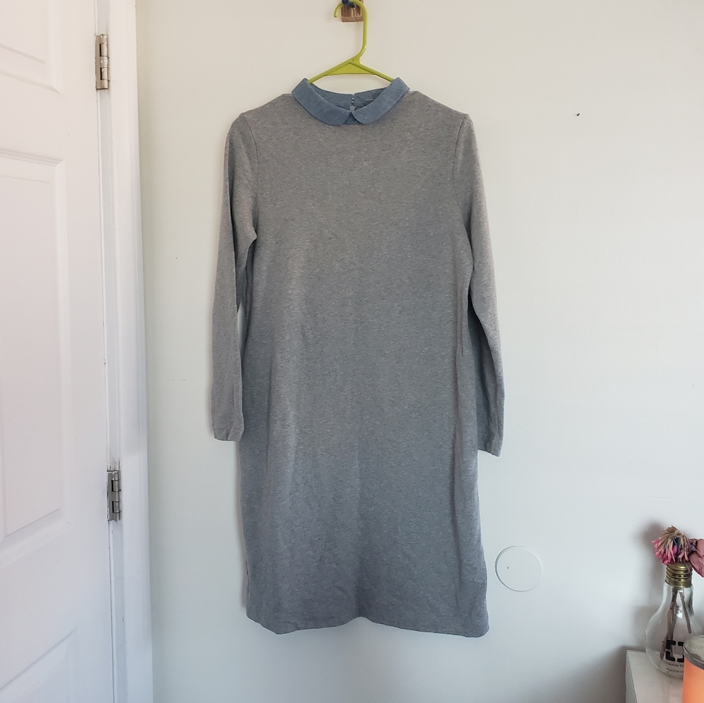 COS Denim collar Chambray dress